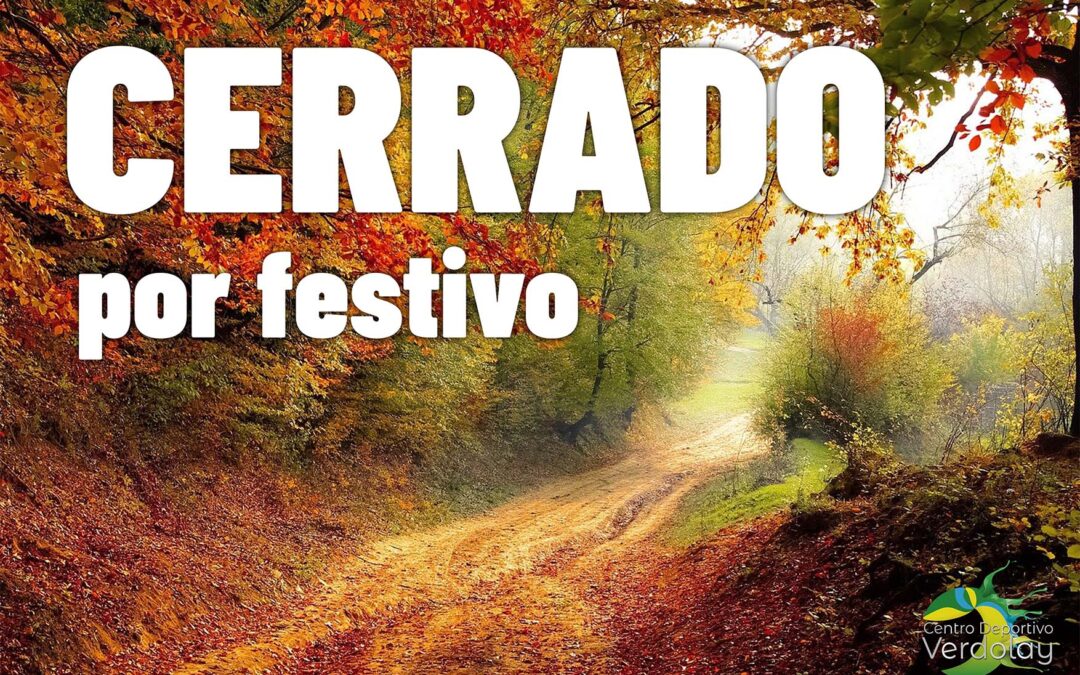 Cerrado por festivo